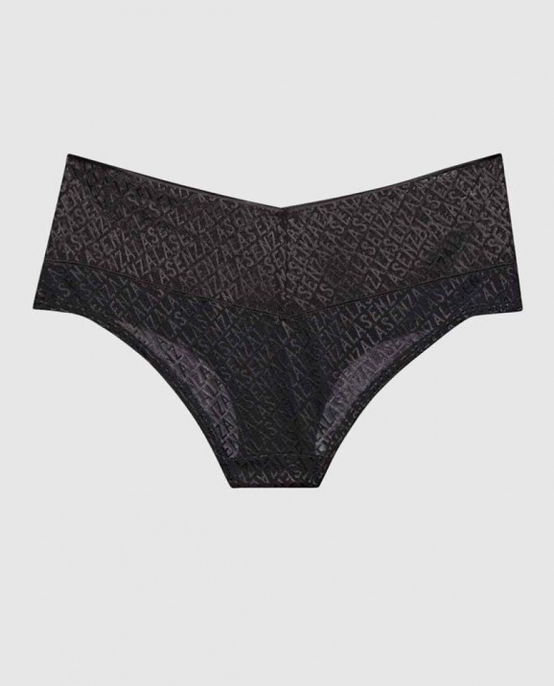 La Senza Hipster Panty Women's Underwear Black | yiC9WQFH