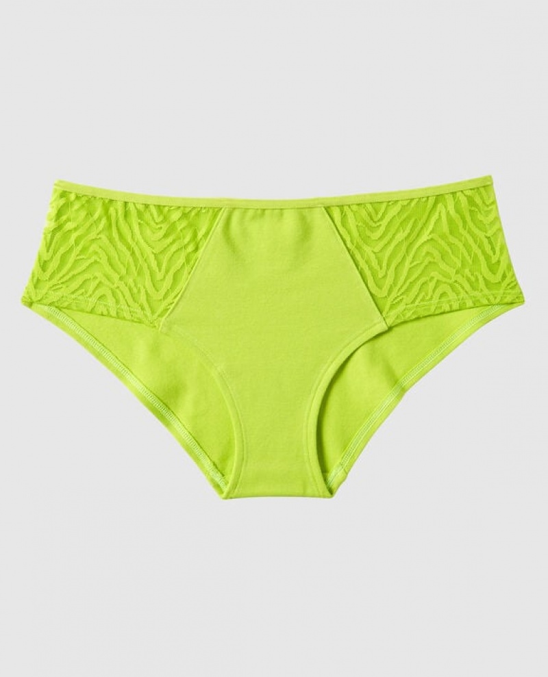 La Senza Hipster Panty Women\'s Underwear Limelight | GQsEDZul