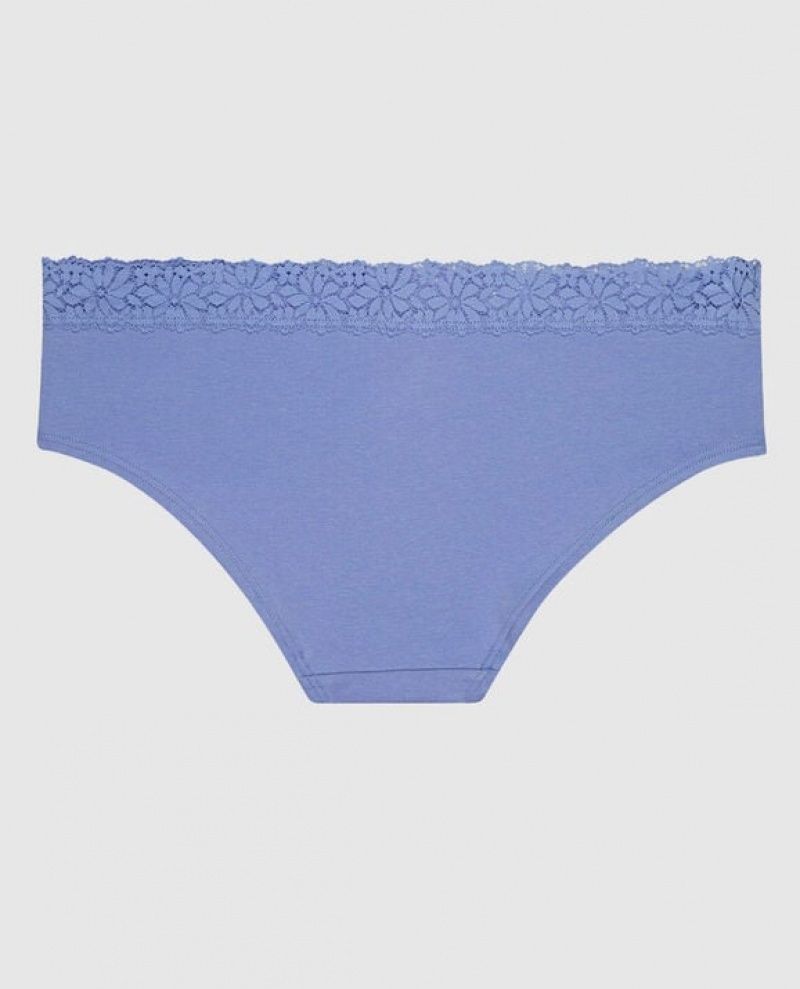 La Senza Hipster Panty Women's Underwear Blue | lBrNso4H