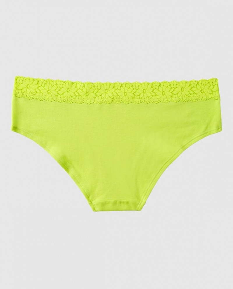 La Senza Hipster Panty Women's Underwear Limelight | 1I7UXpcR