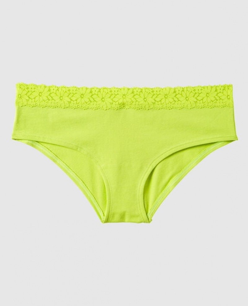 La Senza Hipster Panty Women\'s Underwear Limelight | 1I7UXpcR