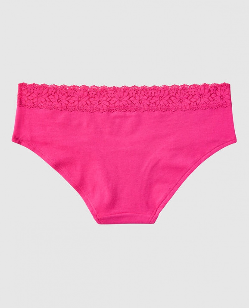 La Senza Hipster Panty Women's Underwear Pink | riayHfwt