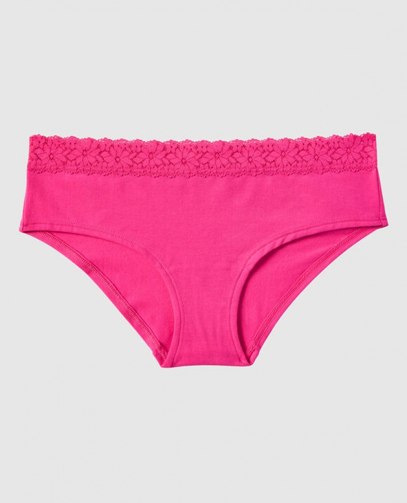 La Senza Hipster Panty Women\'s Underwear Pink | riayHfwt