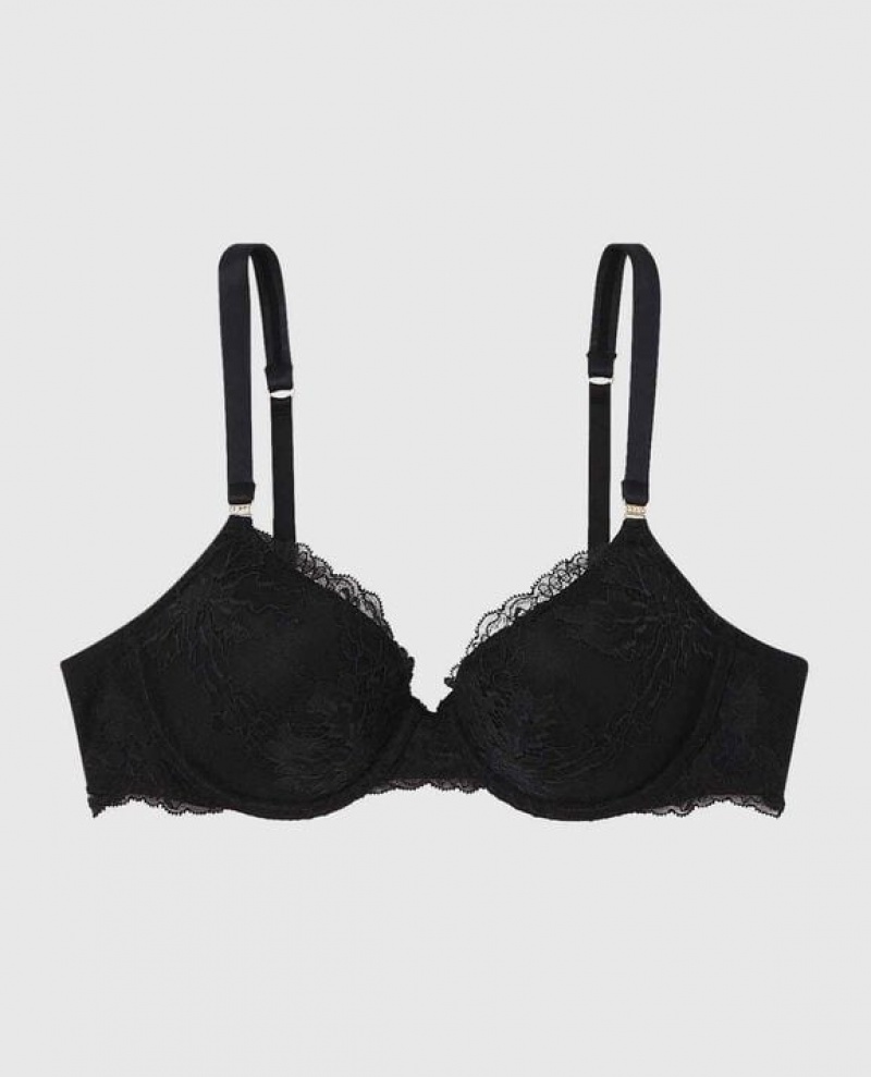 La Senza Lightly Lined Full Coverage Women\'s Bras Black | tGhCECiY