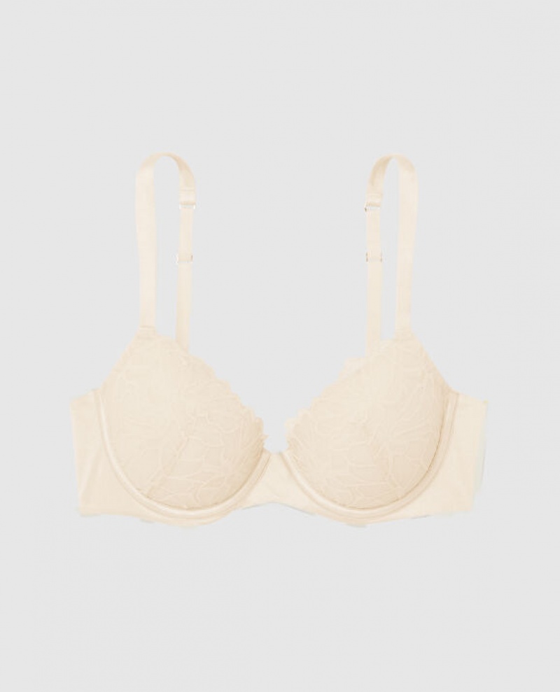 La Senza Lightly Lined Full Coverage Women\'s Bras Pearl | VN4aR8HL