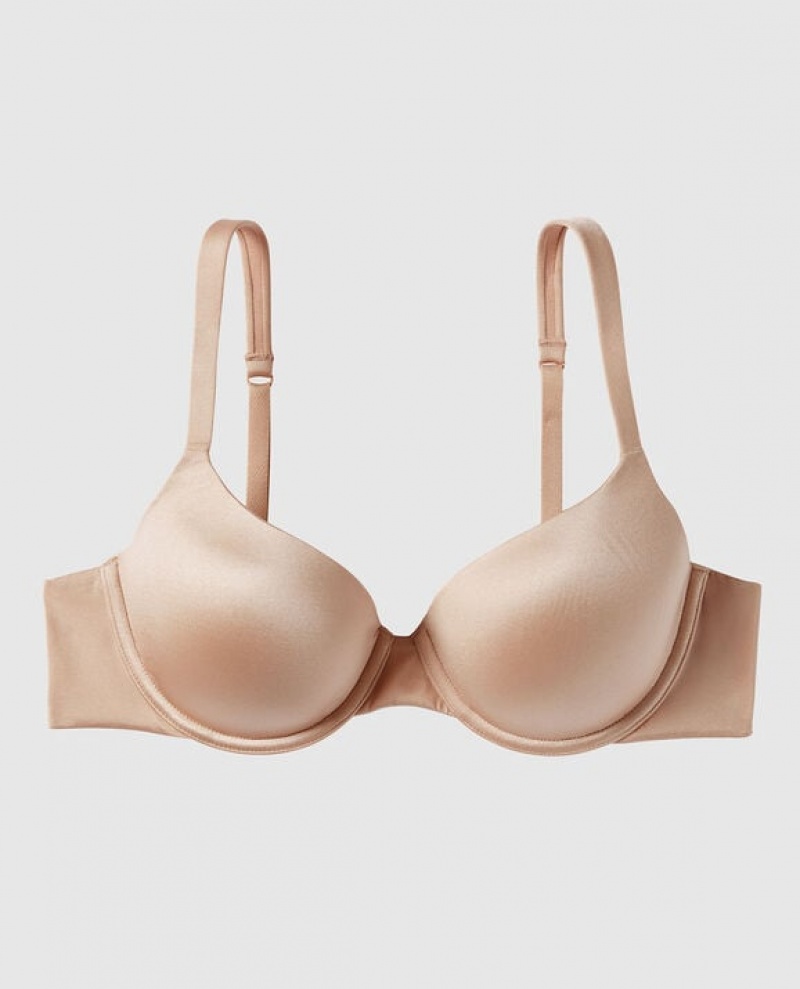 La Senza Lightly Lined Full Coverage Women\'s Bras Rosetan | 0LXhLR4h