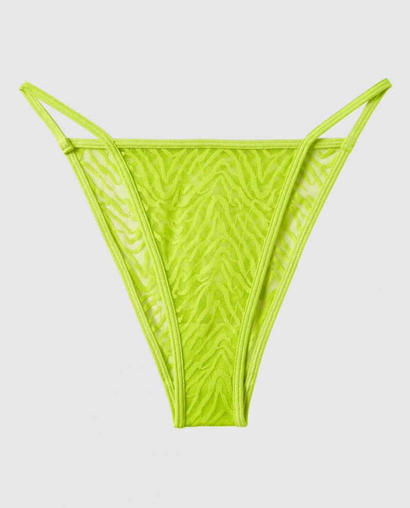 La Senza Mini Cheeky Panty Women\'s Underwear Limelight | cYb9YZ32