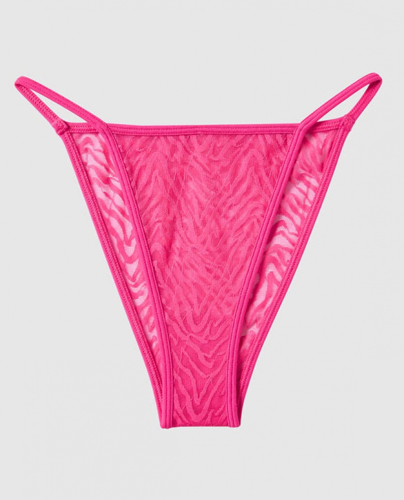 La Senza Mini Cheeky Panty Women\'s Underwear Pink | T4PCKV2r