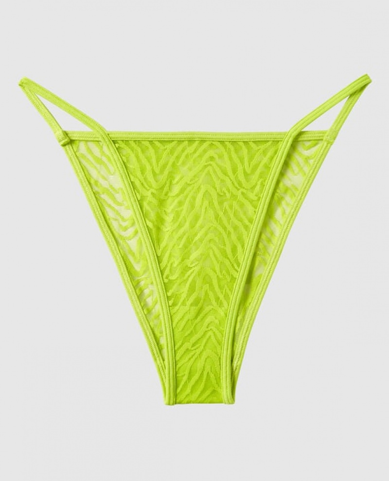 La Senza Mini Cheeky Panty Women\'s Underwear Limelight | 5VMwDo1w