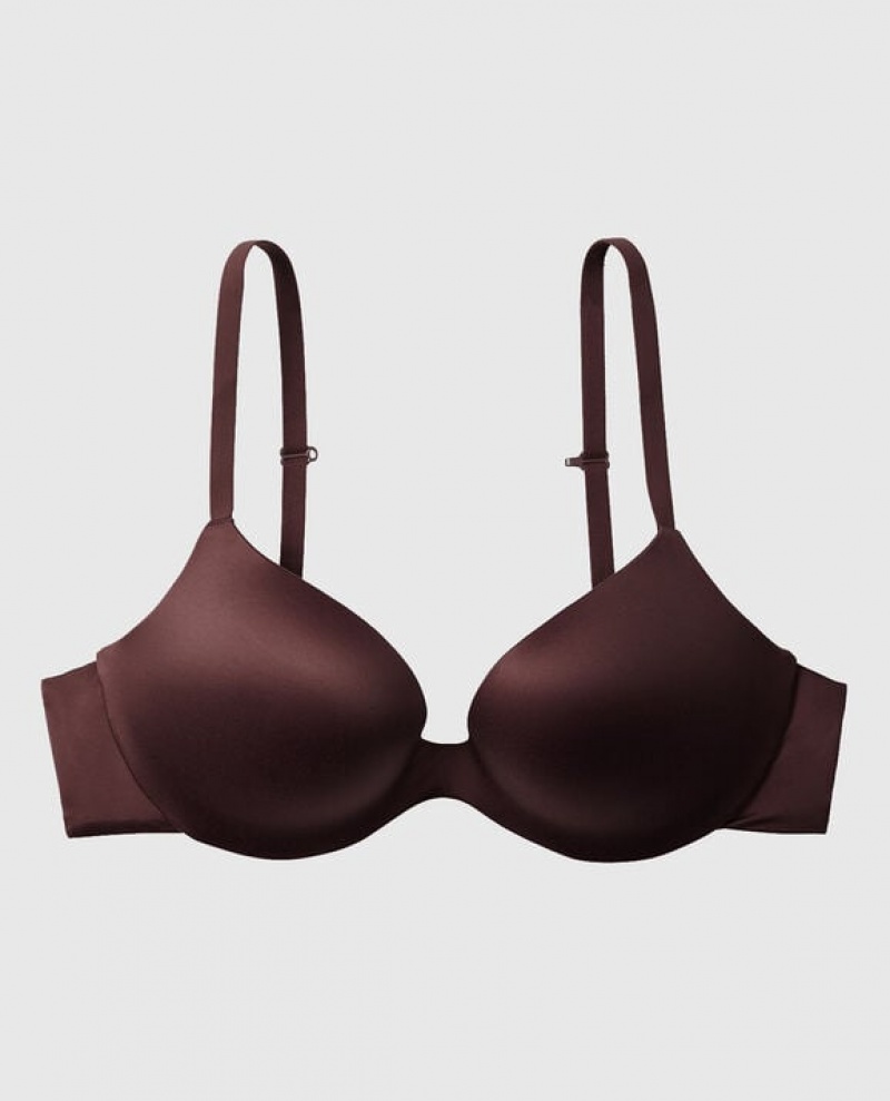 La Senza Push Up Women\'s Bras Beige | Fp7tODK3