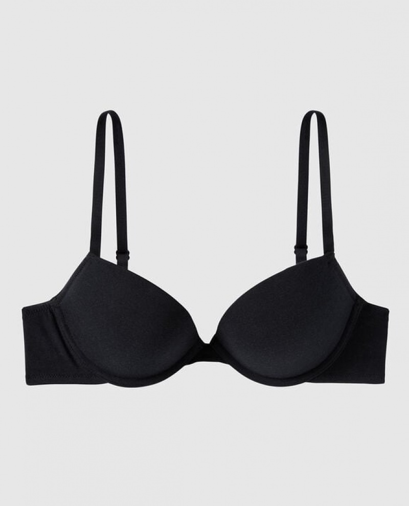 La Senza Push Up Women\'s Bras Black | Q2rrS9s7