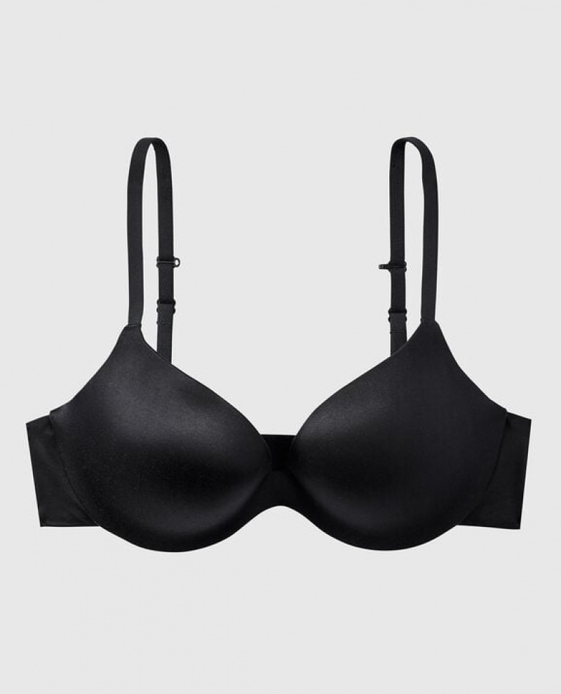 La Senza Push Up Women\'s Bras Black | YZc3mwhD