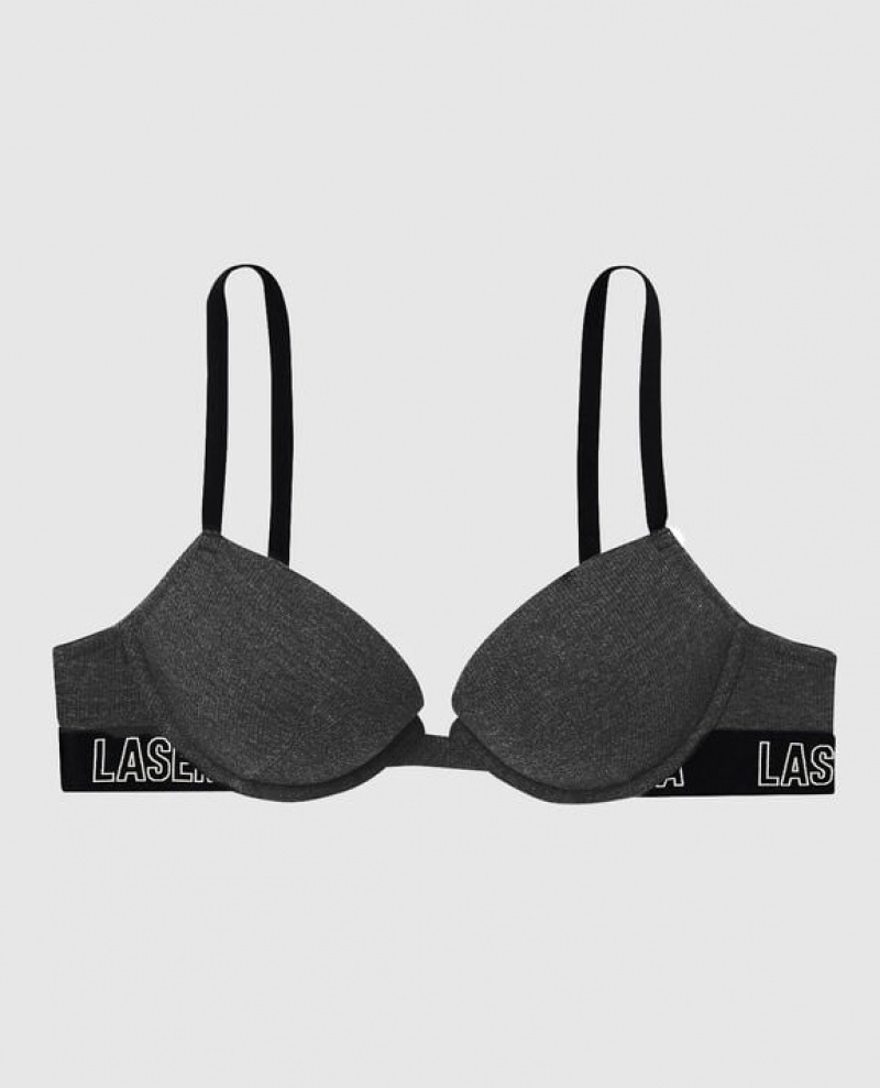 La Senza Push Up Women\'s Bras Black | dbjfjNHS