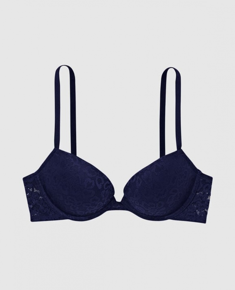 La Senza Push Up Women\'s Bras Ocean Cavern | BehIkjQ6