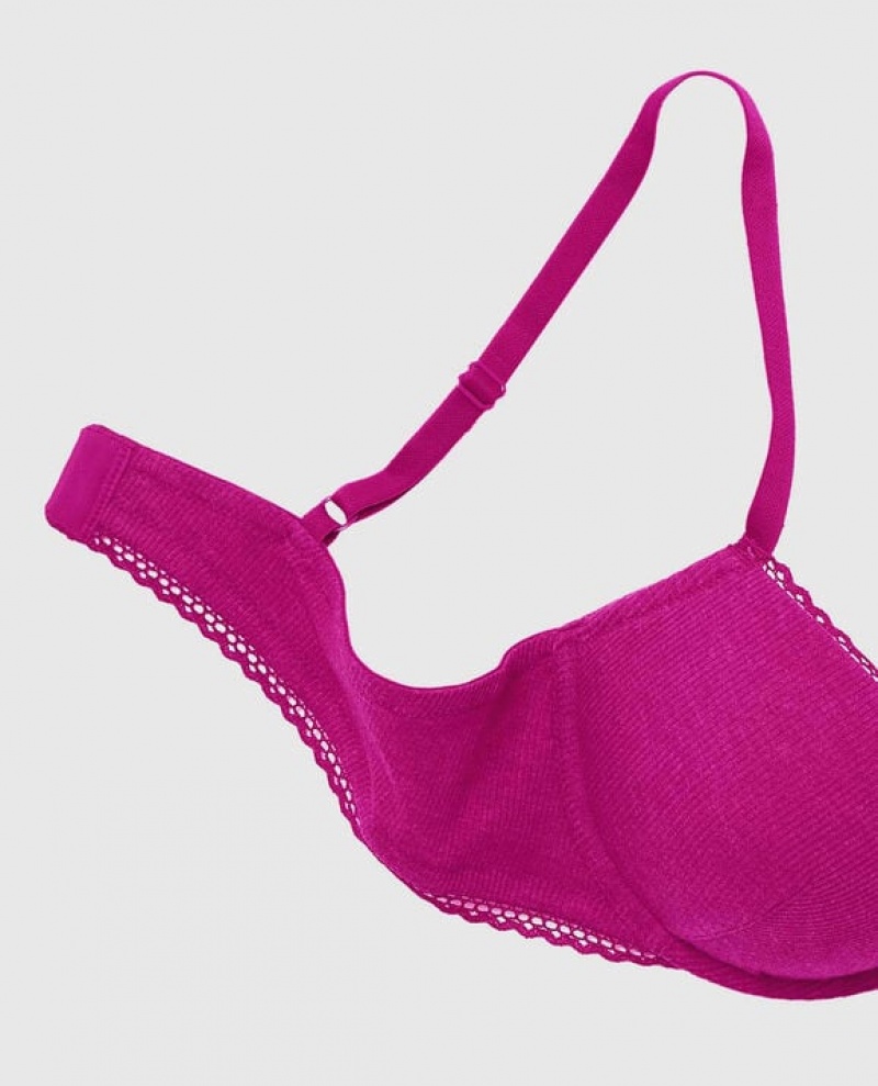 La Senza Push Up Women's Bras Pink | 7bzj7iam