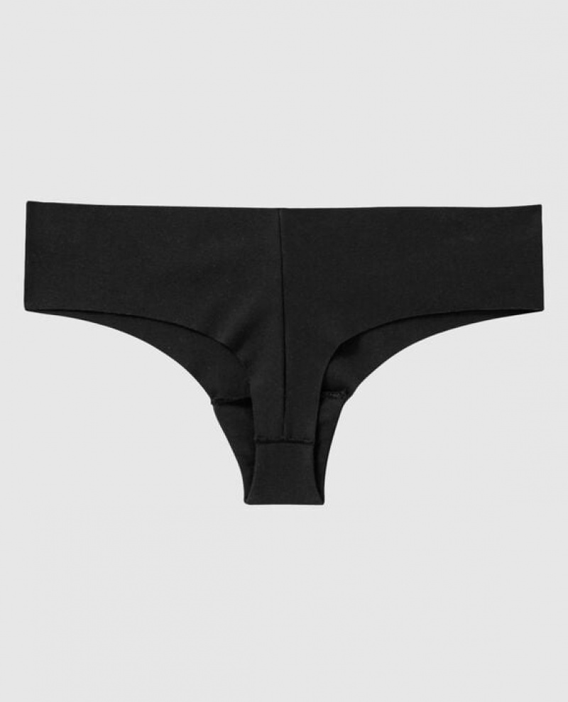 La Senza Thong Panty Women's Underwear Black | hWHmgAjo