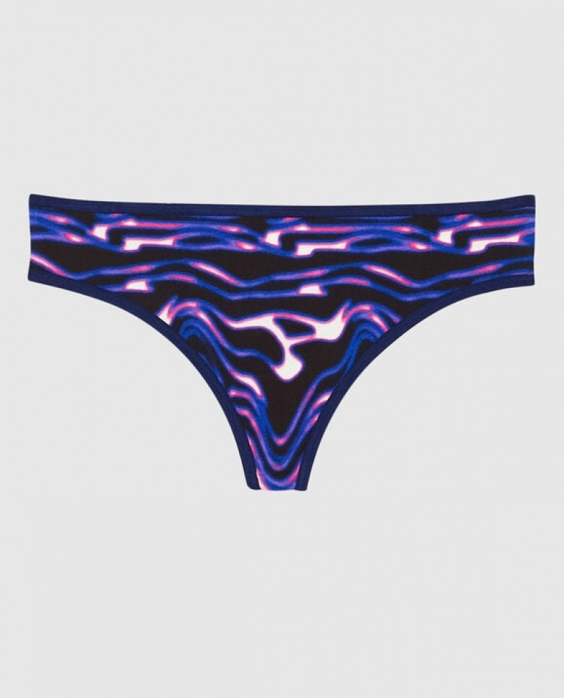 La Senza Thong Panty Women\'s Underwear Cosmic Waves | 9Agq3plk