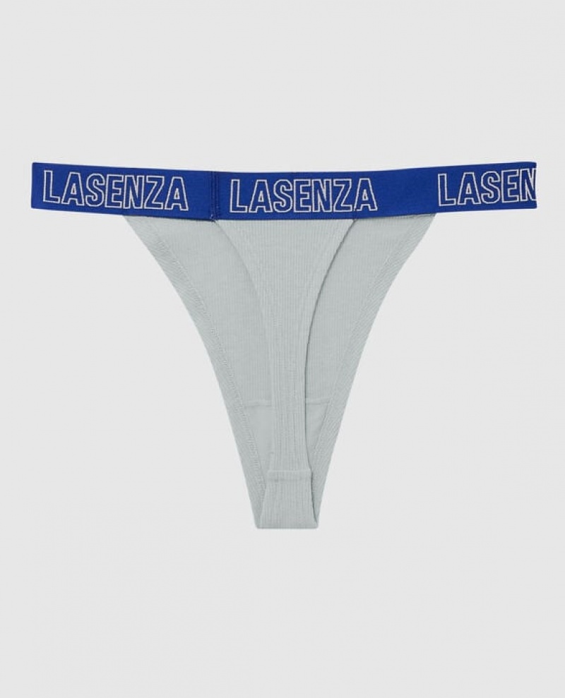 La Senza Thong Panty Women's Underwear Grey | 6zE43C5z