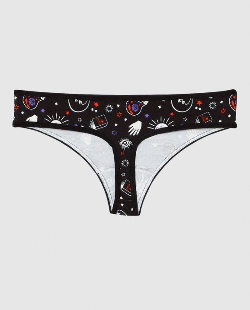 La Senza Thong Panty Women's Underwear Mystic Time | GNOqs2ml