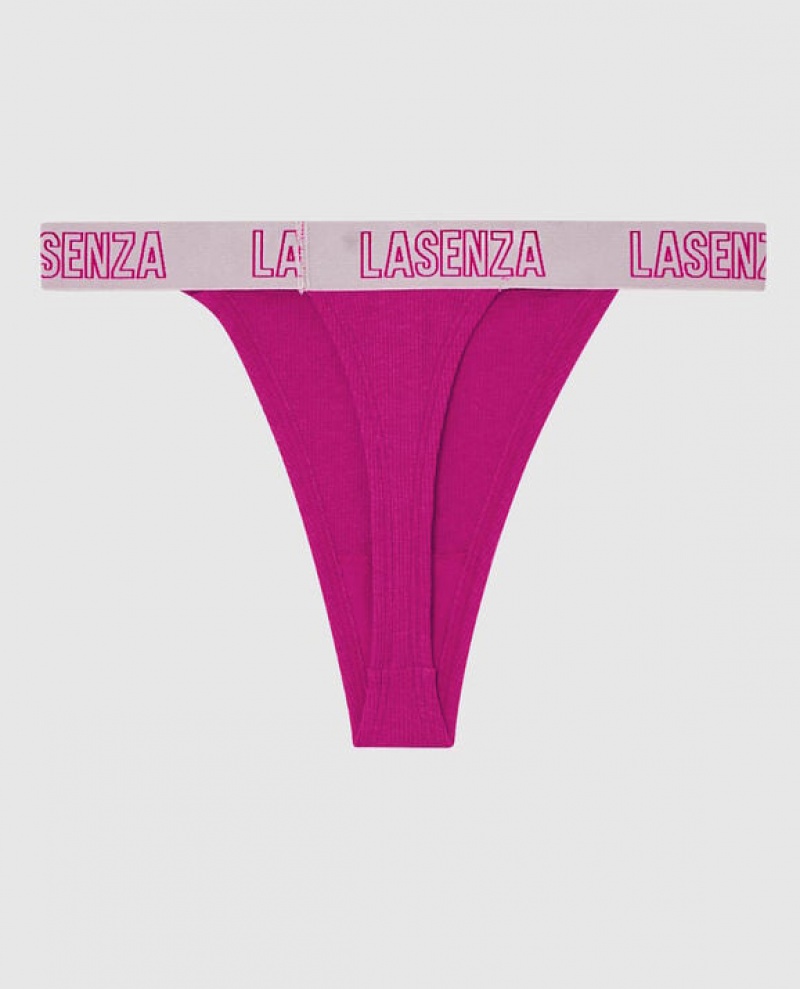 La Senza Thong Panty Women's Underwear Pink | 1sglamY2