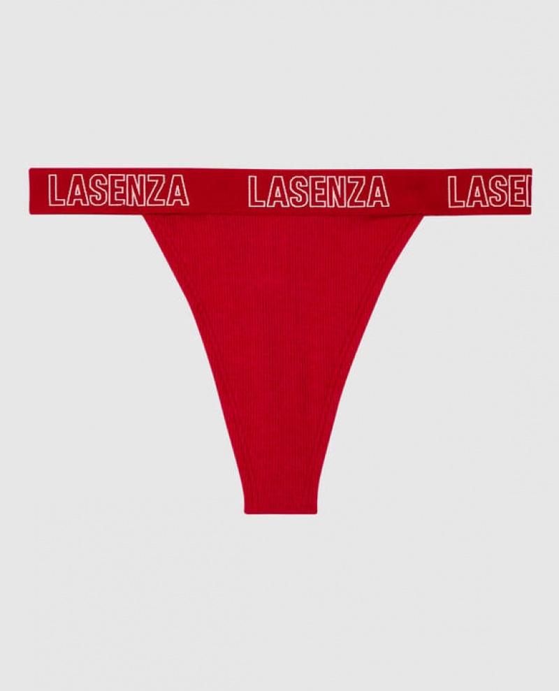 La Senza Thong Panty Women\'s Underwear Red | 2dmh31tL