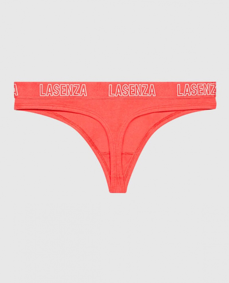 La Senza Thong Panty Women's Underwear Red | M1HzVEsV