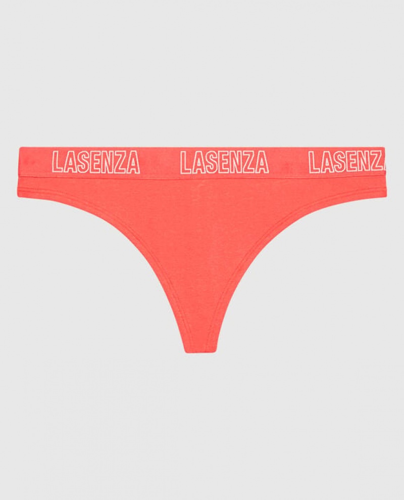 La Senza Thong Panty Women\'s Underwear Red | M1HzVEsV