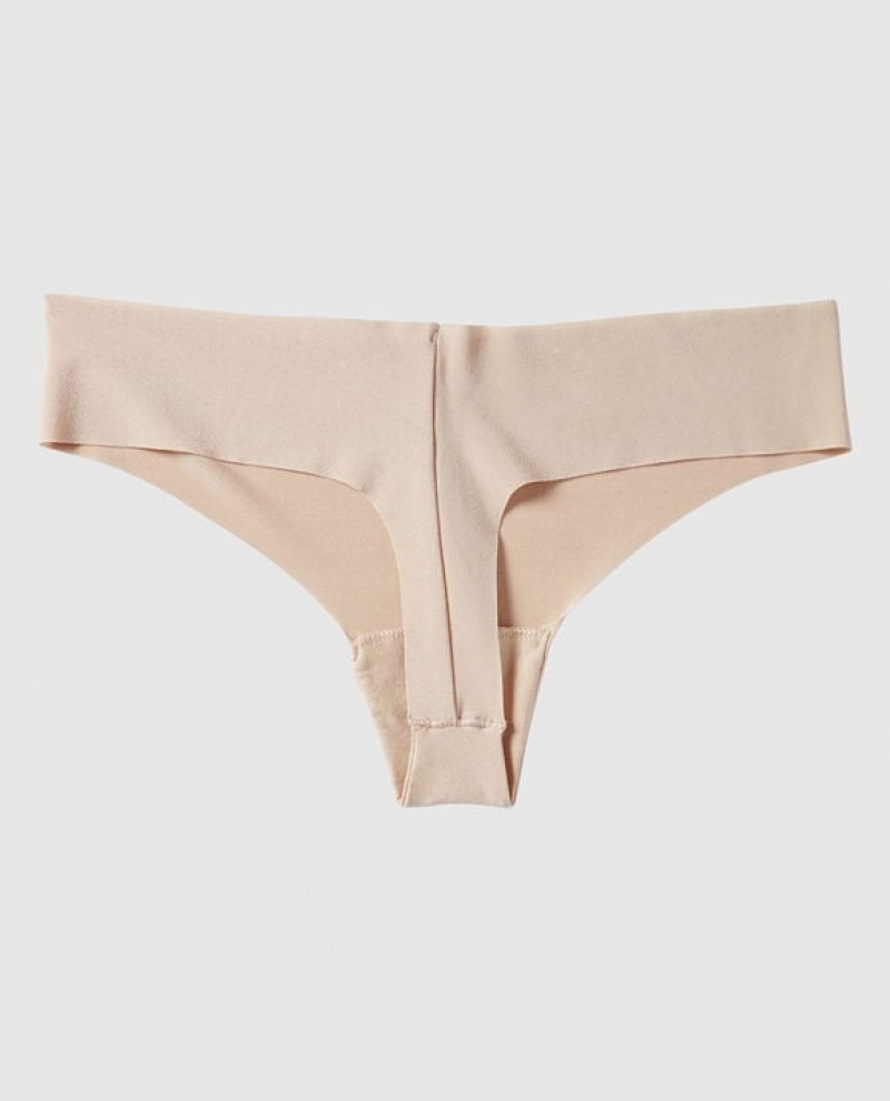 La Senza Thong Panty Women's Underwear Rosetan | bV2xjOe5