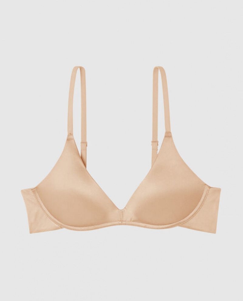 La Senza Wireless Light Push Up Women\'s Bras Rosetan | gDDG9Ln9